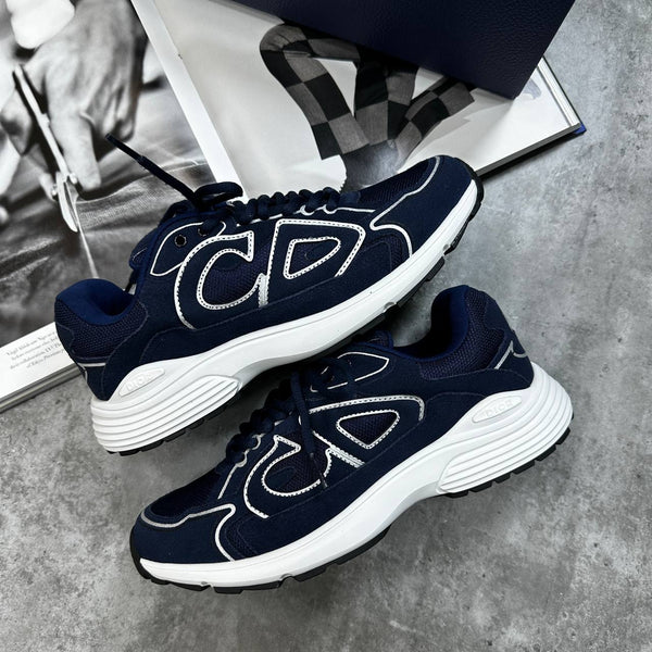 Dior B30 Shoes Trainers Black/White